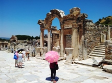 Hadrian Temple Ephesus Turkey 